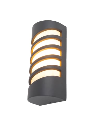 näve Außenwandleuchte "PRALINE" in anthrazit - (L)11 cm x (B)8.8 cm x (H)25 cm