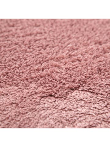 KADIMA DESIGN Teppich Kurzflor waschbar Unifarben Wohnzimmer in Hellrosa