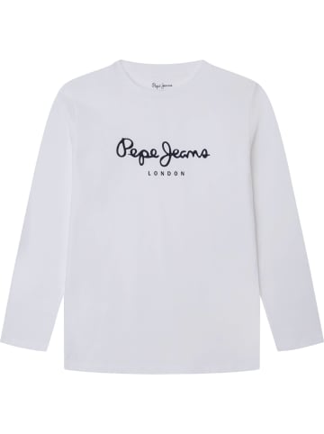 Pepe Jeans Longsleeve in Weiß