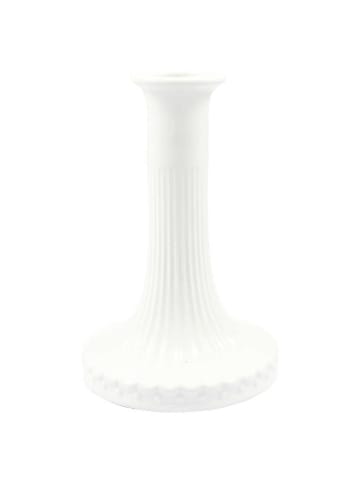Greengate Kerzenhalter ALICE Weiß Medium 15 cm