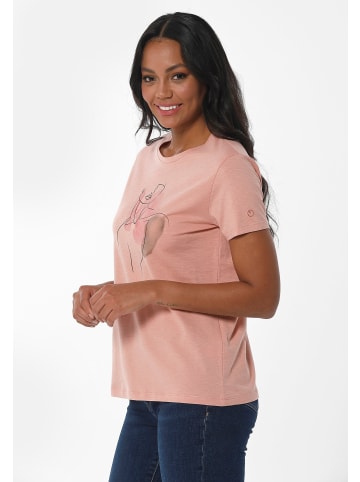 Organication T-Shirt "WOR13312" in Lachspink
