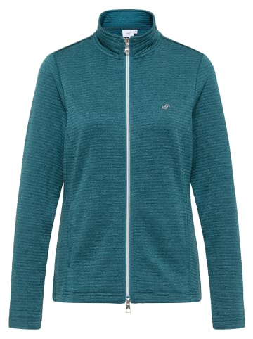 Joy Sportswear Freizeitjacke PEGGY in deep teal melange