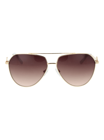 Guess Damen Sonnenbrillen Flieger Gold