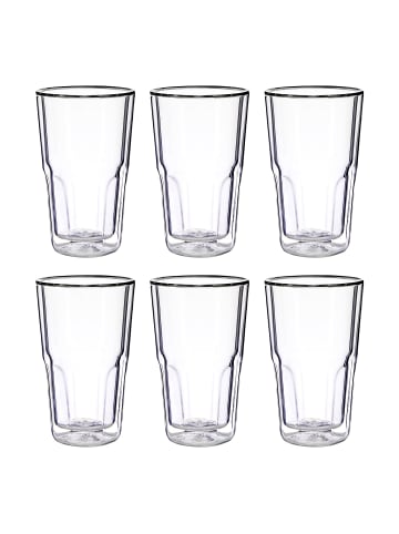 Butlers Trinkglas HOT & COLD 6er-Set in Durchscheinend