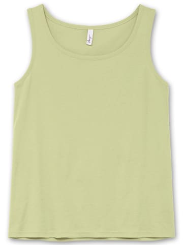 sheego Tanktop in pistazie