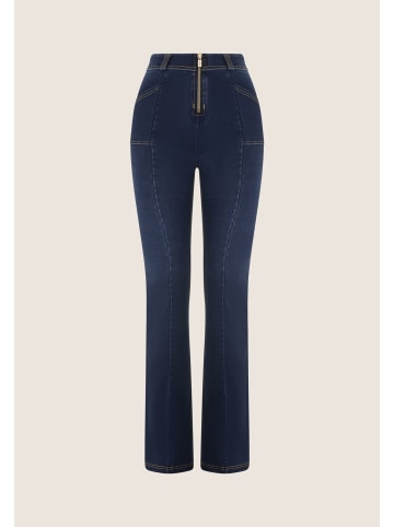 FREDDY Jeggings Regular Waist Bootcut in Blau