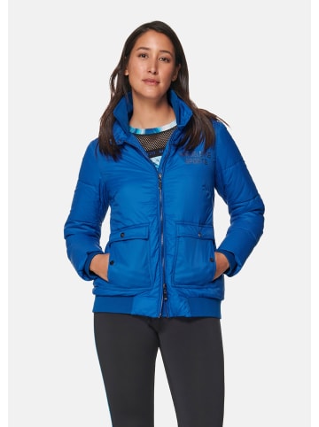 MADELEINE Sportive Jacke mit Kapuze, Stehkragen in royalblau