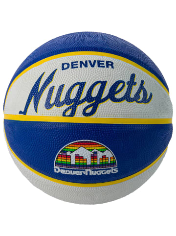 Wilson Wilson Team Retro Denver Nuggets Mini Ball in Blau