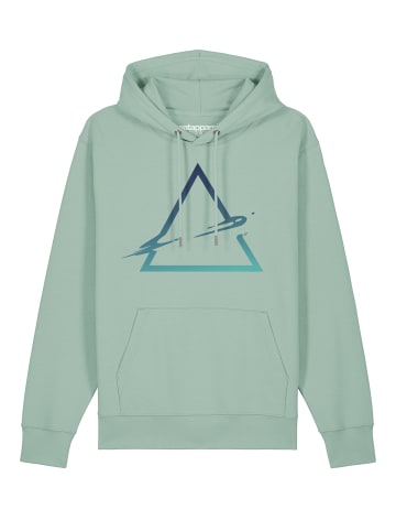wat? Apparel Sweatshirt Triangle in Aloe