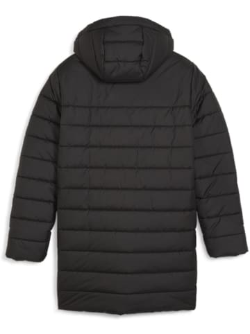 Puma Winterjacke "TeamFinal Bench Jacket Jr" in Schwarz