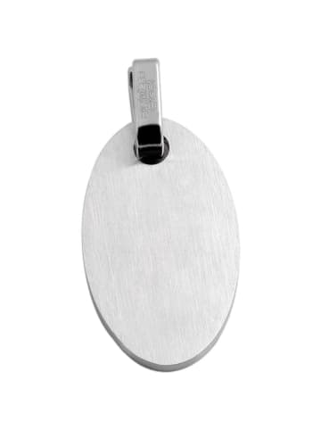 Adeliás Unisex Anhänger aus Edelstahl in silber