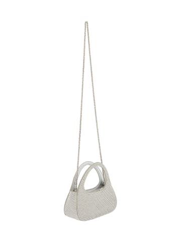 faina Women Handbag in Silver