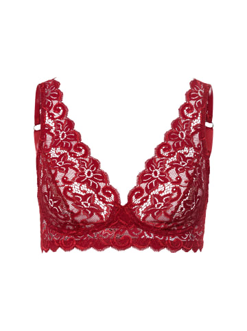 Hanro Soft-BH Moments in red dahlia