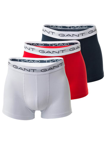 Gant Boxershort 3er Pack in Mehrfarbig