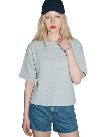 Alexa Dash Blouse in Hellblau