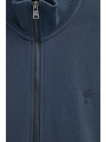 Polo Club Sweatshirt MAN RIGBY GO ZIPPERED SWEAT FT IO LONG SLEEVE REGULAR FIT in Denim