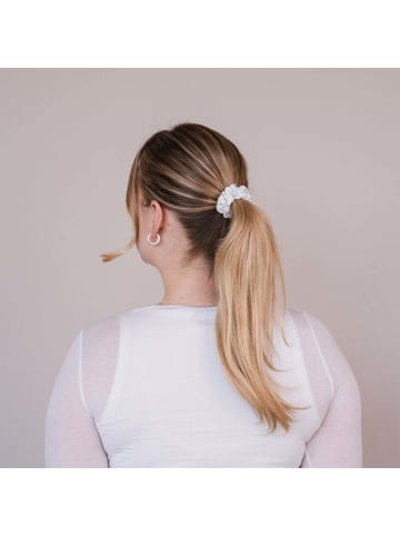 Claide Scrunchie Soft Bloom Bundle (3er-Pack)  in  Weiß, Blau