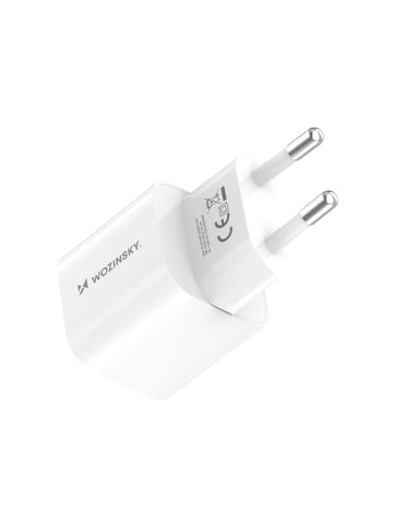 Wozinsky 20W Schnell-Ladegerät PD Wandladegerät in weiß in Weiß
