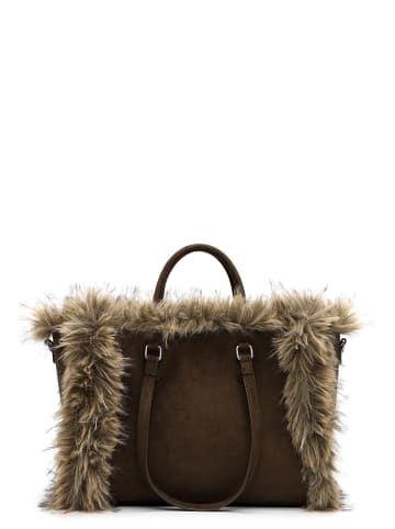 SURI FREY Shopper SFY Chessy Suede in oliv