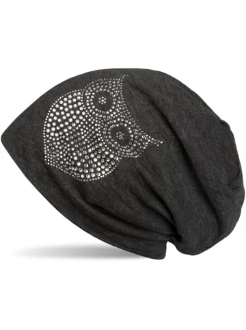 styleBREAKER Beanie Mütze in Anthrazit meliert