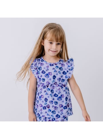 Walkiddy Bluse Purple Violas-Blouse Top