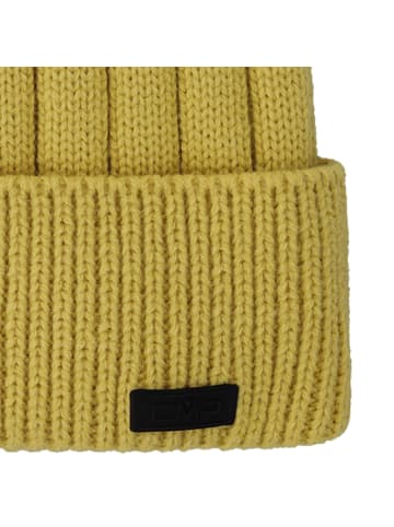 cmp Strickmütze in Gelb