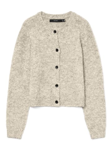 Vero Moda Grob gestrickter Cardigan mit Knopfleiste in Birch