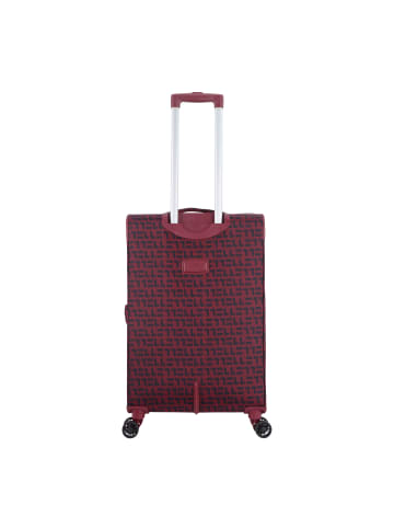 ELLE Stoffkoffer Couture in Burgundy