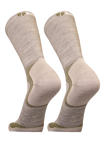 UphillSport Socken 'MALLA' 2er Pack in Light grey