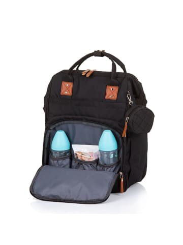 Chipolino Wickeltasche, Kinderwagen in schwarz