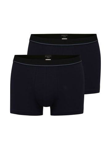 Bugatti Pants 2Er Pack Rom in blau-dunkel-uni