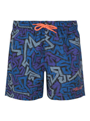 Trollkids Shorts Haukland in glow blue