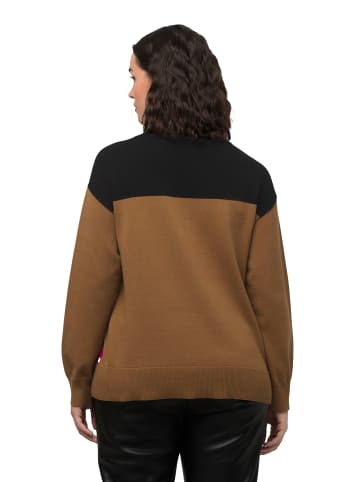 Ulla Popken Pullover in camel