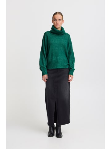 ICHI Strickpullover IHKAMARA Loose fit in Quetzal Green