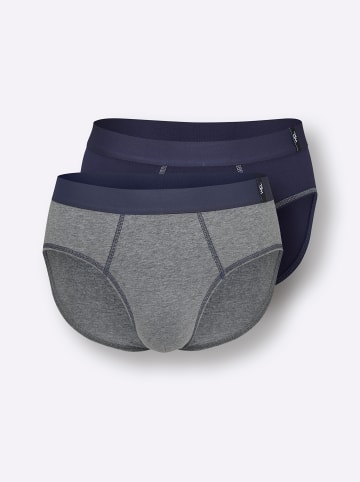 WITT WEIDEN Slip in marine + anthrazit-meliert