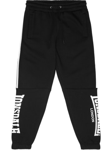 Lonsdale Trainingshose "Thropton" in Schwarz