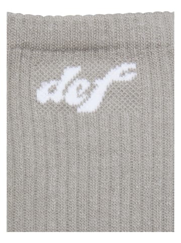 DEF DEF Unisex DEF Pastel Socks in grey