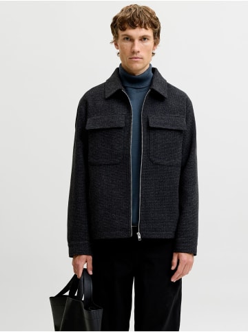 Jack & Jones Jacke in Charcoal Gray