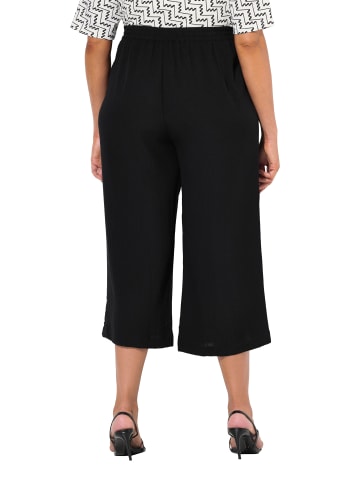 Ulla Popken Culotte in schwarz