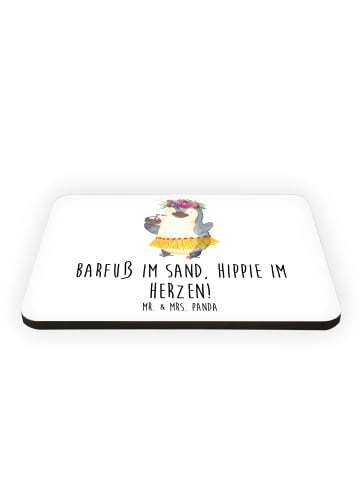 Mr. & Mrs. Panda Magnet Sommer Hippie mit Spruch in Weiß