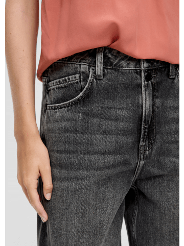 QS Jeans-Hose 7/8 in Grau