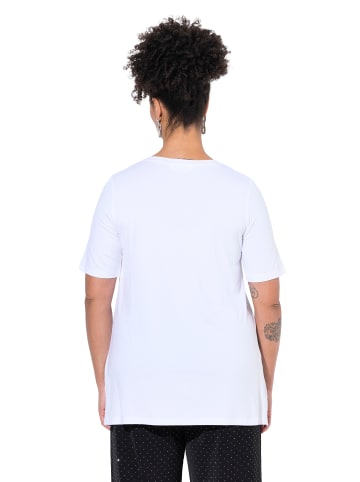 MIAMODA Shirt in schneeweiß