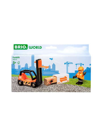 Brio Brio Aktionsspiel Gabelstapler in bunt