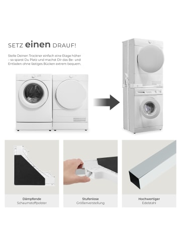 tectake Verbindungsrahmen Parret, verstellbar, inkl. Ratschenseil
