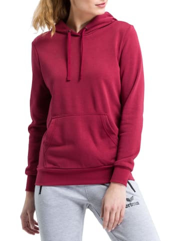 erima Damen Kapuzensweat in bordeaux