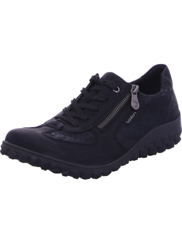 rieker Schnürhalbschuh in schwarz