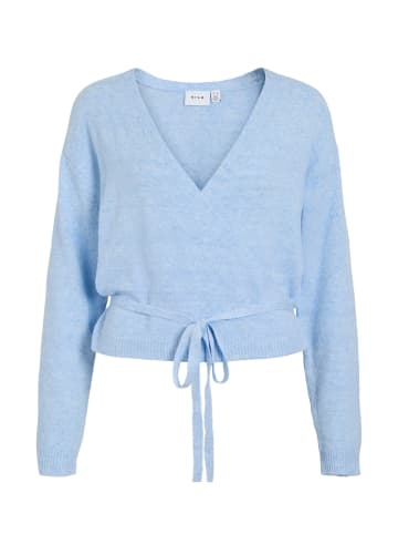 Vila Wickelstrickjacke in Kentucky Blue