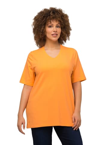 Ulla Popken Shirt in cantaloupe orange