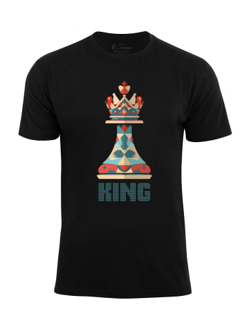 Cotton Prime® T-Shirt - King in Schwarz