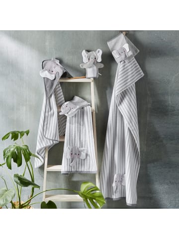 Erwin Müller Frottier Kinder-Figurenwaschhandschuh 2-in-1 in silber